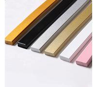 MYENA 5m Shower Wetroom Floor Seal,Bath Shower Barrier Retainer Seal Strip,Collapsible Shower Threshold Water Dam,Gold 5m,20mm wide