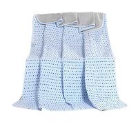 MYENA EMF Blanket Pure Silver with Organic Radiation Block Light Blue 100x140CM