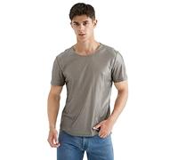 MYENA EMF RF Shielding Protection T-shirt, 5G Anti-Radiation, 100% Silver Fiber Anti-radiation Coverall, WIFI Radiation Protection,round neck,3XL