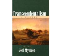 Myerson - Transcendentalism A Reader - New hardback or cased book - N555z