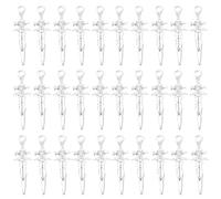 Myetoggt 30PCS Necklace Pendant Small Sword Charm Jewelry Study Research Research Results for Creative Jewelry and Handmade Craft Projects