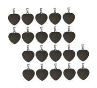 [Myetoggt] Stainless Steel Heart Necklace Pendant Fashionable Heart Shape Pendant Decorative Decoration Stainless Steel