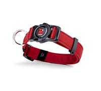 MyFamily Adjustable polyester dog collar made in Italy, basic data of your dog always with you, comfortable and durable, handmade, Memopet Collection