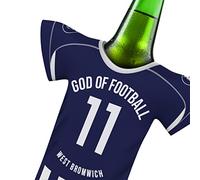 myfanshirt GOD OF FOOTBALL intended for WEST BROMWICH merchandise gift supporters gear jersey Surprise | men fan gift Christmas Secret Santa Jersey Bottle Can Cooler UKUK