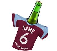 myfanshirt Men Shirt Intended for WEST HAM UTD Jersey Fans Shirt PERSONALISABLE Official can Cooler Beverage Cooler Fan Merchandise UKUKT
