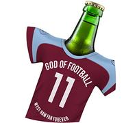 myfanshirt Shirt Intended for WEST HAM UTD Jersey Away Fans him Neoprene Bottle Fussball Gott Cooler Beer Cooler UKUKT