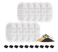 MyfatBOSS Cat Water Fountain Filter for Petlibro, 10 Pack Cat Fountain Replacement Filters for Petlibro Capsule 71oz/2.1L Ultra Quiet Pet Water Fountain Dog Water Dispenser