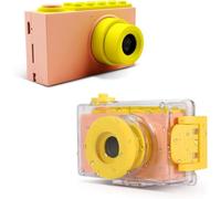 myFirst 2-in-1 Kids Underwater Camera with IPX8 Waterproof Case & Silicone Case, 8MP Camera & 1080P Video, 2" IPS Screen, for Boys Girls Beginner Snorkelling, Swimming and Holiday