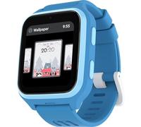 myFirst 4G Kids Smart Watch Fone M1 for EU ASIA only, Nano SIM Technology 2MP Camera Video Voice Call Messaging GPS Tracker for Kids Gift for 5-12 Years Old Boys Girls (Steel Blue)