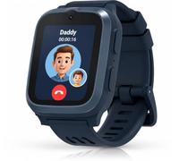 myFirst 4G Kids Smart Watch Fone S3+ with GPS Tracker, Video Voice Chat Phone Watch, Step Counter, IPX8 Waterproof, Built-in eSIM Mobile Service, Best Gifts for Boys Girls Teens 4-12