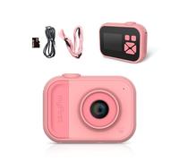 myFirst Camera 10 Compact Digital Camera for Kids Ages 4-12, kids camera 5MP Photo & Video, 32GB Storage, Tripod Screw Adapter, Birthday Gift for Boys and Girls (Pink)