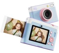myFirst Insta Lux 2-in-1 Instant Print Camera, 5MP Dual Lens Digital Camera | Dye-Sublimation Color Printing, 2.8" IPS Screen, LED Flash, Portable WiFi Smartphone Printing, Built-in Filters & Frames, App