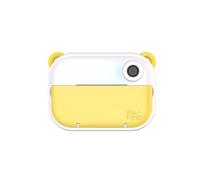 myFirst Insta Wi Digital Camera for Children with Dual Lenses, Instant Photo Printing, 12 MP, Wireless, Full HD Video, 2 Inch IPS Screen, TF Card up to 32 GB Not Included, Yellow