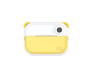 myFirst Insta Wi Digital Camera for Children with Dual Lenses, Instant Photo Printing, 12 MP, Wireless, Full HD Video, 2 Inch IPS Screen, TF Card up to 32 GB Not Included, Yellow