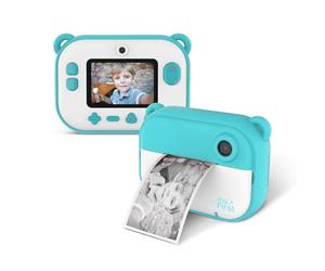 myFirst Kids Instant Print Camera Insta 2 - 12MP Photos, 1080P Video, Selfie Lens - Blue