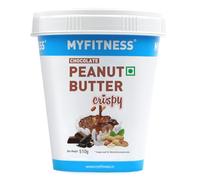 MYFITNESS Peanut Butter Chocolate Crispy Non-GMO Gluten-Free No Preservative All Natural Ingredient High Protein Made with American Recipe (510 Gm)