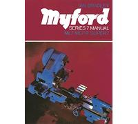 Myford Series 7 Lathe Manual: ML7, ML7-R, Super 7