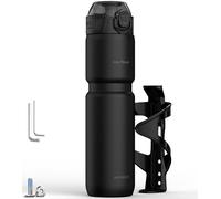 MYFOREST Insulated Bike Water Bottle, Odor-free Liner, 24oz 700ml Combo Set