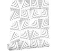 myforHD Self Adhesive Wallpaper Furniture Stickers 44cmX300cm Modern Wall Paper Peel and Stick PVC Vinyl Film Drawer and Shelf Liner