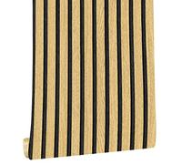 myforHD Self-Adhesive Wood Grating Wallpaper Wood Stripe Grain Natural Wooden Slats Wallpaper Peel and Stick Contact Paper PVC Vinyl Film Removable Waterproof