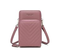 myfriday Small Crossbody Cell Phone Purse for Women, Mini Messenger Shoulder Handbag Wallet with 3 Main Pockets & Card Slots