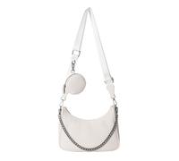 myfriday Small Crossbody Hobo Handbags for Women, Multipurpose Soft Shoulder Bag Lightweight Retro Tote Bag with Coin Purse & Metal Chain