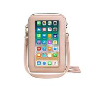 myfriday Touch Screen Phone Bags for Women RFID Blocking Crossbody Shoulder Bag Small Handbags Multifunctional Cellphone Bag 3 Main Pockets & Card Slots