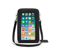 myfriday Touch Screen Phone Bags for Women RFID Blocking Crossbody Shoulder Bag Small Handbags Multifunctional Cellphone Bag 3 Main Pockets & Card Slots