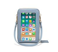 Myfriday Touch Screen Phone Bags for Women RFID Blocking Crossbody Shoulder Bag Small Handbags Multifunctional Cellphone Bag 3 Main Pockets & Card Slots