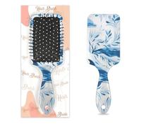 Myfsucce Hair Brush for Women - Cushion Massage Detangler Brush with Watercolor Dolphin Print Pattern, Anti-Static Smoothing Hairbrush for Wet/Dry Hair