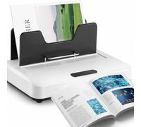 MYFTNP A4 Thermal Binding Machine, Electric Hot Melt Binding Machine with Cooling Groove, 3 Time Settings, Binding Thickness: 60mm, Length: 310mm, for Reports, Contracts, Books