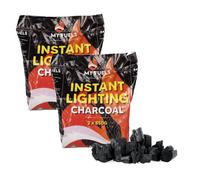 Myfuels 4 Instant Light Lumpwood Charcoal Bbq Fuel Express Quick Lighting 4X850G