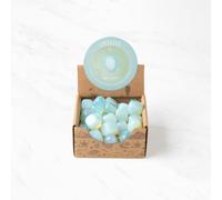 Myga Tumbled Stone Healing Crystals - 50 Tumblestone Gemstones for Wellness, Yoga, Meditation, Positive Energy & Cleansing - Spiritual and Holistic Gift for Women & Men - Opalite