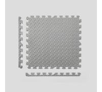 Myga 4-Pack Grey Floor Tiles For Home Gym Flooring