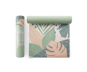 Myga 6mm Printed Yoga Mat - Non-Slip Exercise Mat for Men & Women - Thick & Comfortable for Yoga, Pilates & Meditation - Lightweight & Durable for Home, Gym & Travel - 173cm x 61cm