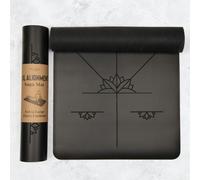 Myga Alignment XL Yoga Mat - Available In 7 Colours - Black