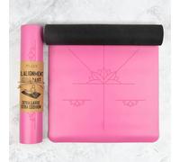 Extra Large Pink Alignment Yoga Mat Myga Pink One Size