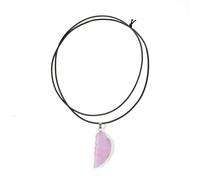 Myga Angel Wing Pendant Necklace in Purple Myga Purple