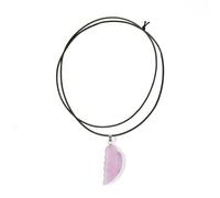 Myga Angel Wing Pendant Necklaces - Singles - Amethyst - Amethyst