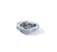 Myga Aura Geodes in Silver Myga Silver