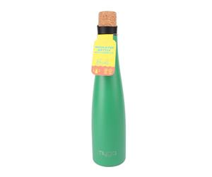 Myga Bali Insulated Water Bottle - 700ml Stainless Steel Double Walled Leakproof Large Water Bottle Flask for 12h Hot & 24h Cold Drinks Reusable BPA Free Travel Friendly - 23oz, Green