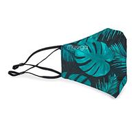Myga Bamboo Palm Tree Print Face Covering - Face Mask Protect Cover
