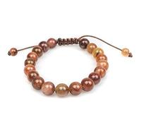 Myga Bead Bracelets - Jewellery with Natural Healing Crystals for Health and Wellbeing - Gemstones with Strengthening and Balancing Properties - Ideal for Casual Wear & Gifting - Transform