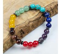 Myga Bead, Stone & Crystal Bracelets Bracelet - Chakra