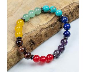 Myga Bead, Stone & Crystal Bracelets Bracelet - Chakra