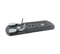 Myga Pilates Reformer Machine - Foldable Pilates Board with Rebound Ab Roller, Resistance Bands, Push Up Bars & LED Counter for Full Body Workout - Multifunctional for Home, Gym & Travel (Black)