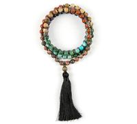 Myga Chakra Mala Beaded Necklace