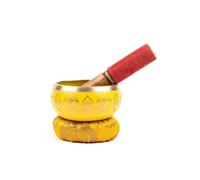 Myga Chakra Tibetan Singing Bowls in Yellow Myga Yellow