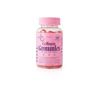 Myga Collagen Gummies - 1000mg Hydrolysed Collagen Peptides Supplement (Types I, II & III) with Iron & Sodium - Supports Skin, Hair, Joints & Vitality - Gluten-Free & Non-GMO - Strawberry, 60 Gummies