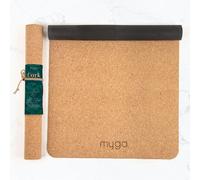 Myga Cork Yoga Mat one size Brown